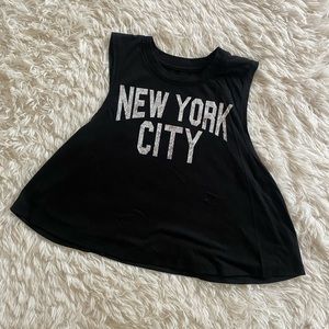 NEW YORK CITY BLACK TANK
